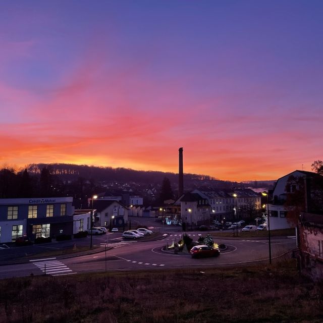 résidence coucher de soleil